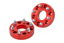 Load image into Gallery viewer, 1.5 Inch Wheel Spacers | 6x5.5 | Red | Chevy/GMC 1500 Truck &amp; SUV