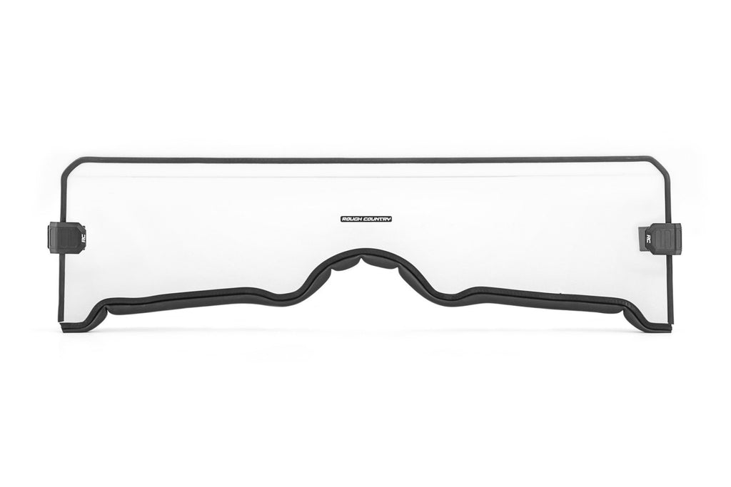 Half Windshield | Scratch Resistant | Yamaha Rhino 450/Rhino 660