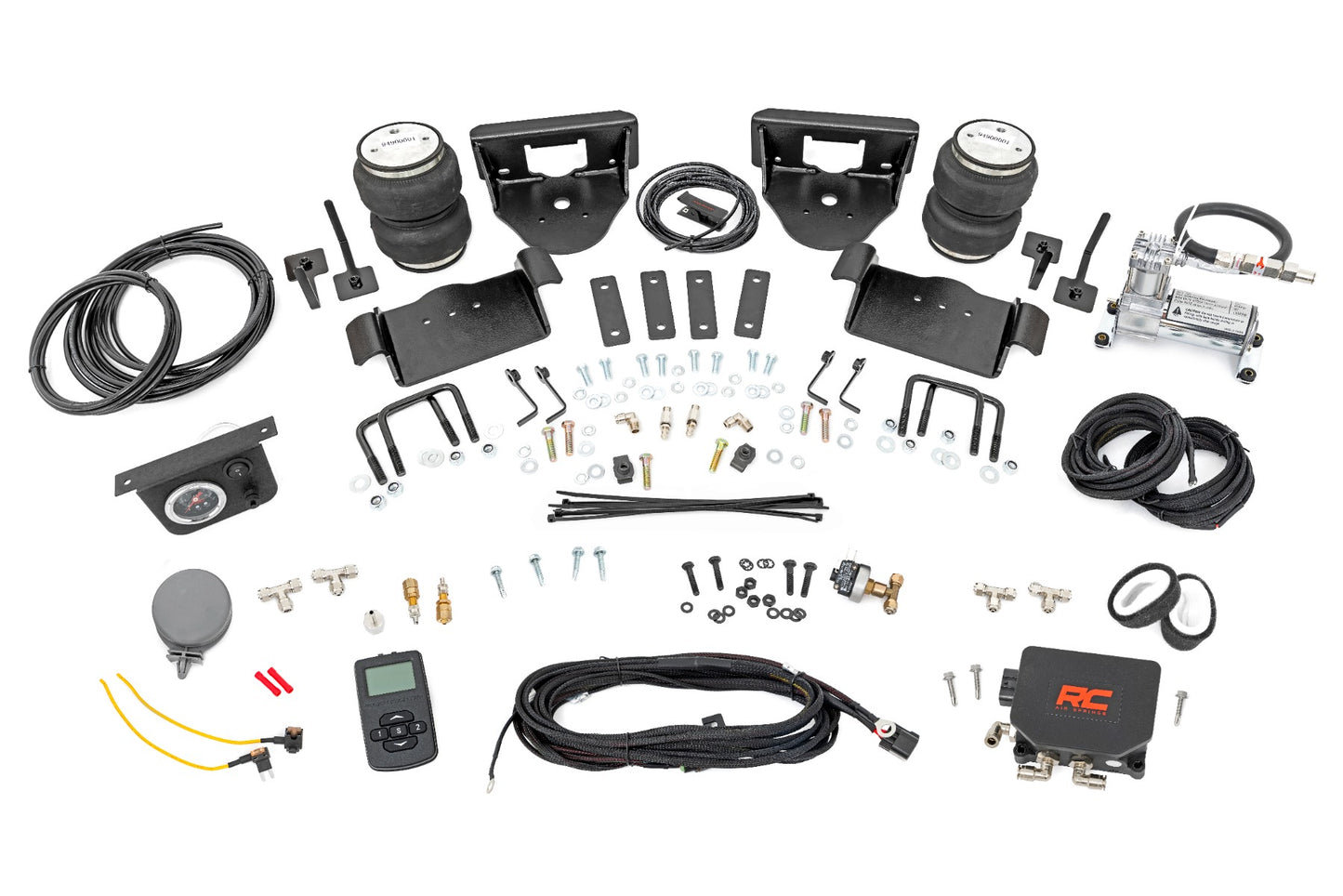 Air Spring Kit w/compressor | Wireless Controller | 0-6" Lifts | Ford F-150 4WD (2004-2014)