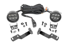 Load image into Gallery viewer, LED Light Kit | Ditch Mount | Black Series Round | 3.5 Inch | Amber DRL | Toyota Tacoma (05-15)