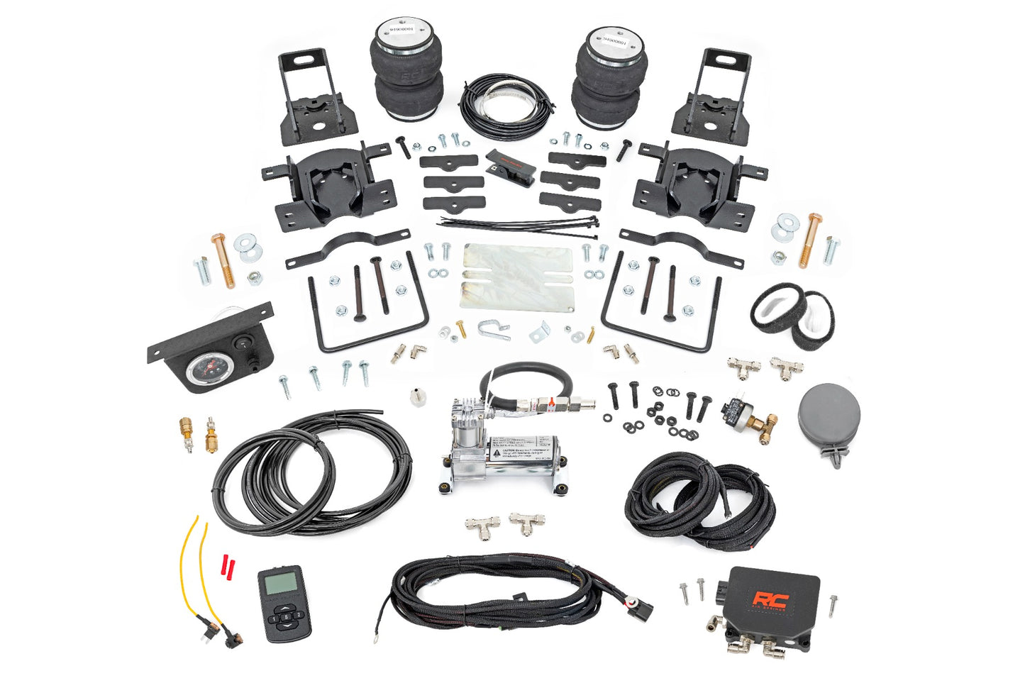 Air Spring Kit w/compressor | Wireless Controller | Ford F-250/F-350 Super Duty 4WD (2005-2016)