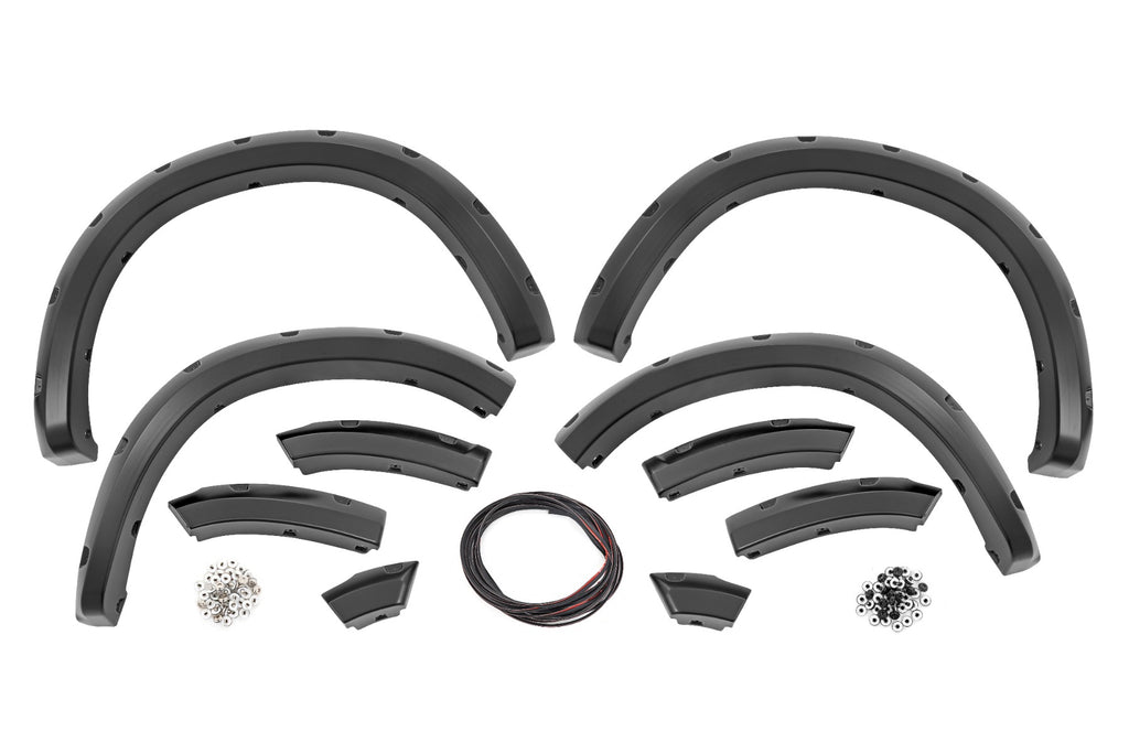 Pocket Fender Flares | Both Bumpers | PS2 Bright Silver Metallic | Ram 1500 2WD/4WD