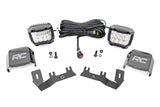 LED Ditch Light Kit | 3in OSRAM Pair | Wide | Chevy/GMC 1500 (14-18)