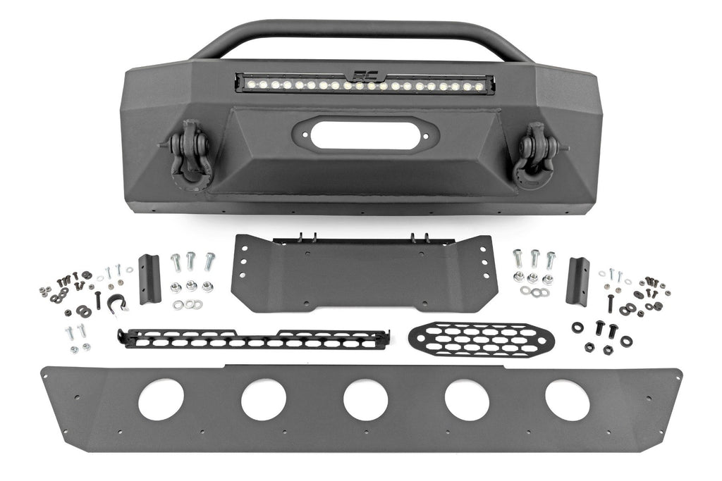 Front Bumper | Hybrid | 20" Blk DRL | Toyota 4Runner 2WD/4WD (14-24)