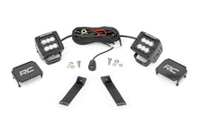 Load image into Gallery viewer, LED Light Kit | Ditch Mount | 2&quot; Black Pair | Flood | Jeep Cherokee KL (14-21)