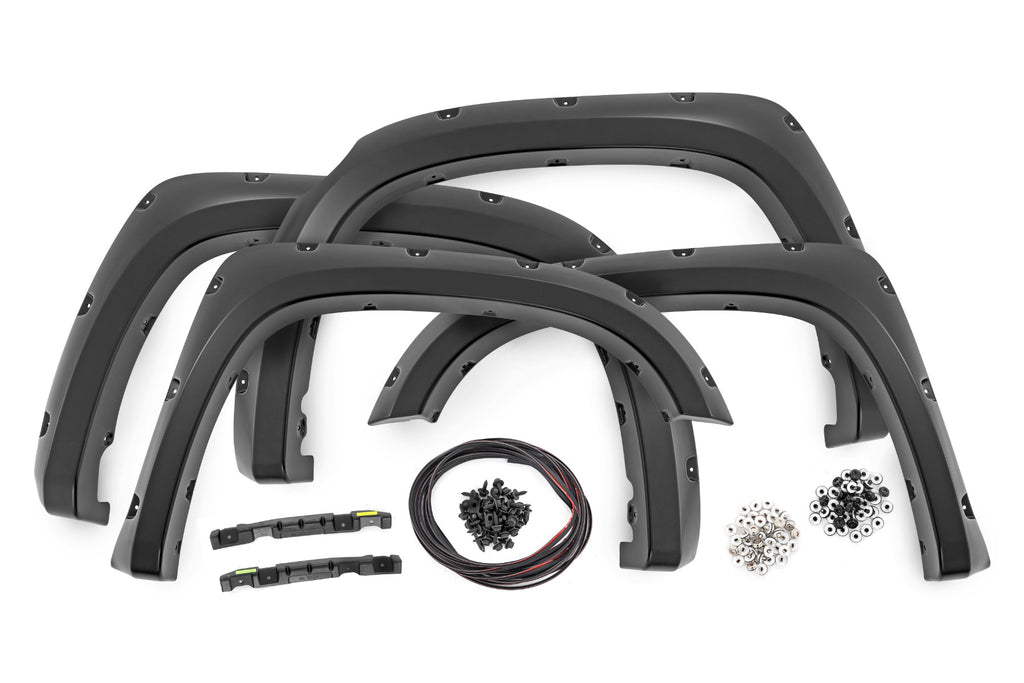 Pocket Fender Flares | Gloss Black | Toyota Tundra 2WD/4WD (14-21)