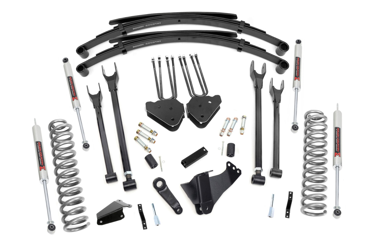 8 Inch Lift Kit | 4 Link | RR Springs | M1 | Ford F-250/F-350 Super Duty (05-07)