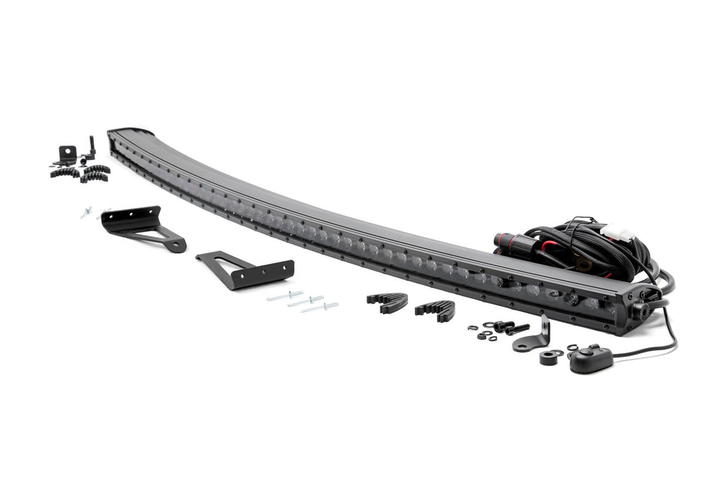 LED Light | Windshield | 50" Black Single Row | Polaris Ranger 1000/XP 1000/XP 900