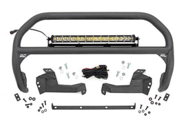 Nudge Bar | 20 Inch Chrome Single Row LED | Ford Bronco Sport (21-24)