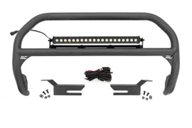 Nudge Bar | 20 Inch Black Single Row LED | Ford Bronco 4WD (21-24)