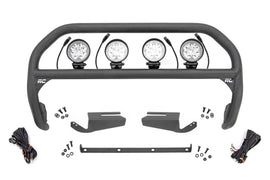 Nudge Bar | 4 Inch Round Led (x4) | OE Modular Steel | Ford Bronco (21-24)