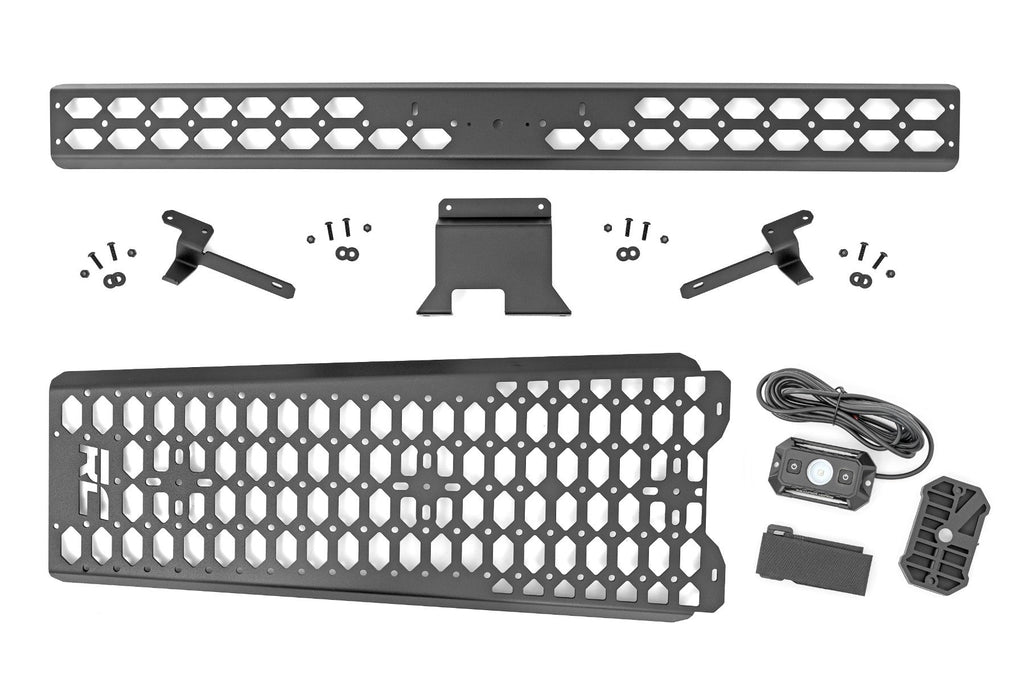 Molle Mounting Panel w/ LED Dome Light | Overhead | Ford Bronco (21-24)