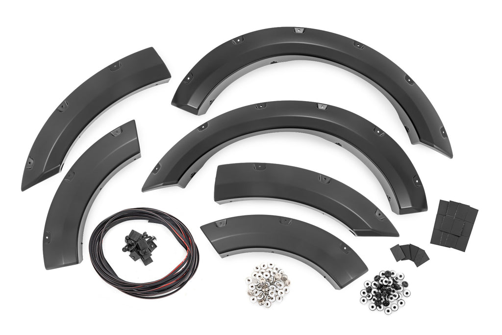 Pocket Fender Flares | Gloss Black | Ford Bronco Sport 4WD (21-23)