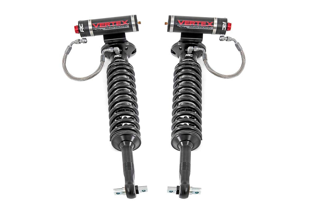 Vertex 2.5 Remote Reservoir Leveling Coilovers | 2 Inch | Ford F-150 4WD (2014-2023)
