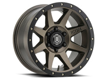 Load image into Gallery viewer, ICON Rebound 17x8.5 6x5.5 25mm Offset 5.75in BS 95.1mm mm Bore Bronze Wheel