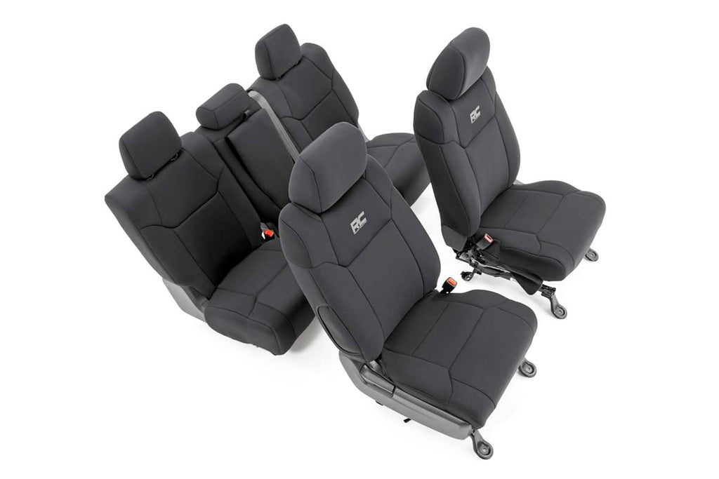 Seat Covers | FR w/ Console Cover and Rear | Toyota Tundra (14-21)