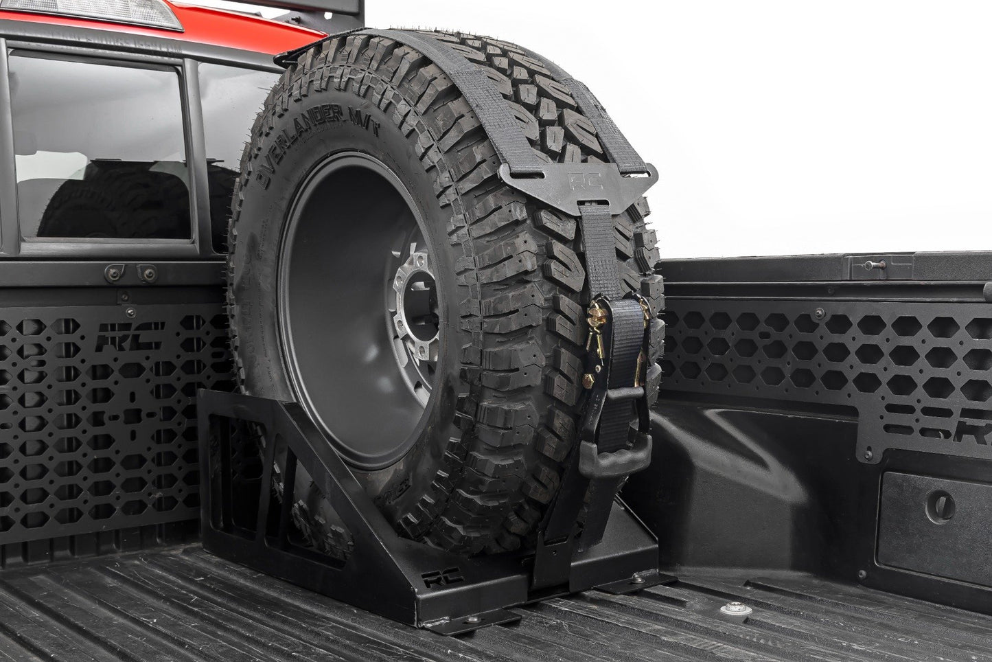 Bed Mount Spare Tire Carrier | Universal | Multiple Makes & Models (Chevy/Dodge/Ford/GMC/Ram)