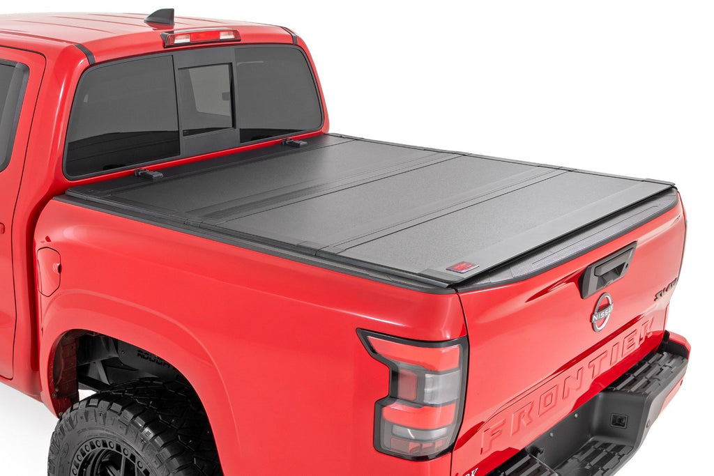 Hard Tri-Fold Flip Up Bed Cover | 5' Bed | Nissan Frontier (05-21)