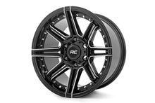 Load image into Gallery viewer, Rough Country 88 Series Wheel | One-Piece | Gloss Black | 17x9 | 6x135 | -12mm