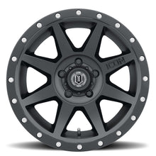 Load image into Gallery viewer, ICON Rebound 17x8.5 5x5.5 0mm Offset 4.75in BS Satin Black Wheel