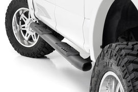 Oval Nerf Step | Crew Cab | Black | Ford F-150/F-150 Lightning/Raptor (15-24)