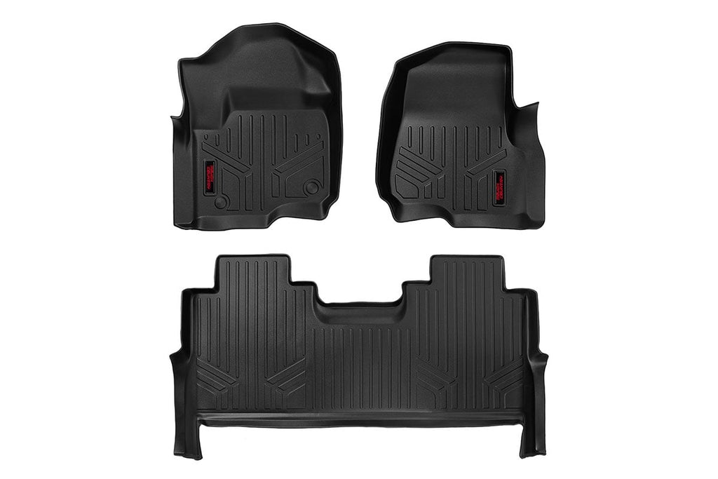 Floor Mats | Front and Rear | Ford F-250/F-350 Super Duty (17-24)