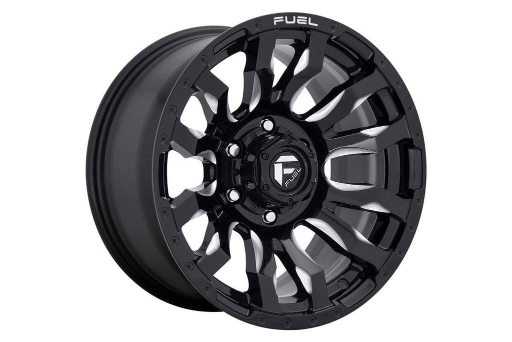 Fuel Blitz Wheel | Gloss Black Milled | 20x9 | 6x5.5 | 1mm