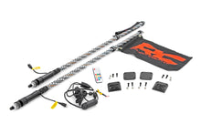 Load image into Gallery viewer, Whip Mount | Bed |  4' Multl-Color LED Whip Pair | Honda Talon 1000
