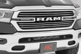 Dual 6in LED Grille Kit | Black Slimline | Ram 1500 2WD/4WD (19-24)