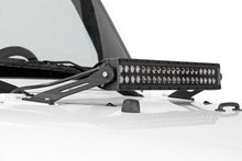 Load image into Gallery viewer, LED Light Mount | Hood | 20" | Jeep Wrangler JK  (2007-2018)