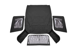 Soft Top | Replacement | Black | 2 Door | Jeep Wrangler JK (07-09)