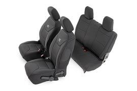 Seat Covers | Front and Rear | 2-Door | Jeep Wrangler JK 4WD (13-18)