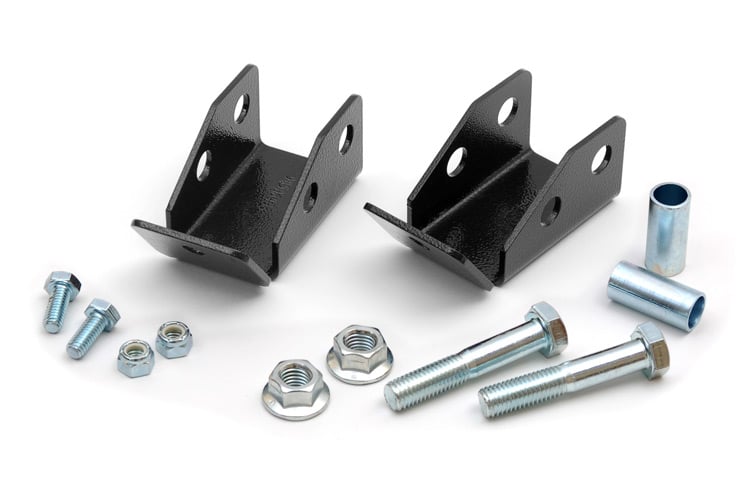 Shock Relocation Brackets | Rear | Jeep Wrangler TJ 4WD (1997-2006)