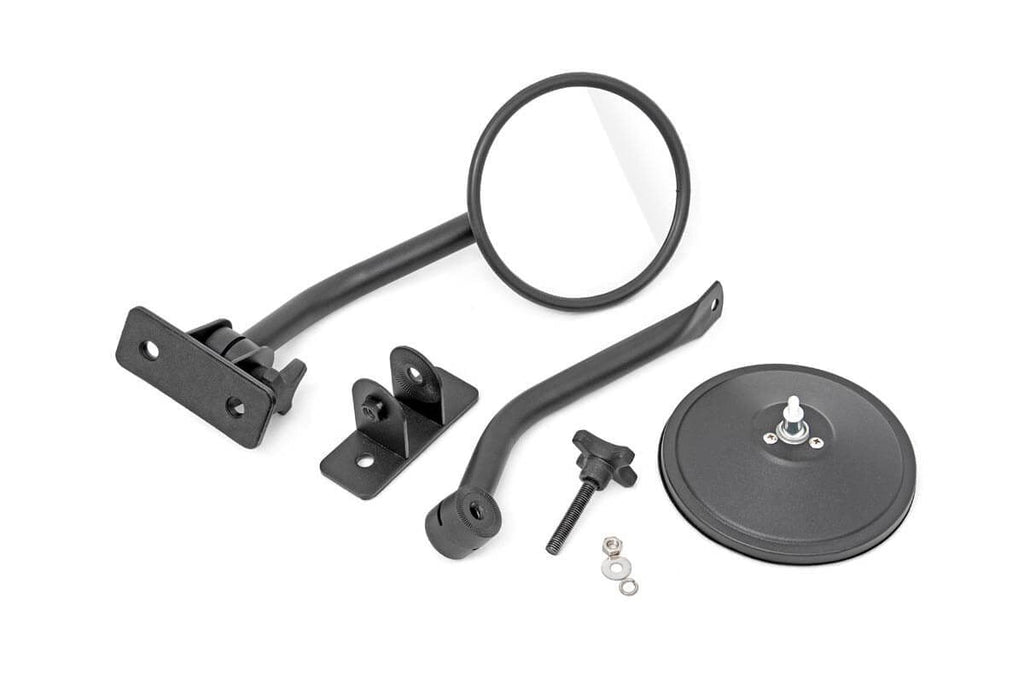 Round Trail Mirror | Jeep Wrangler JK/Wrangler Unlimited  (07-18)