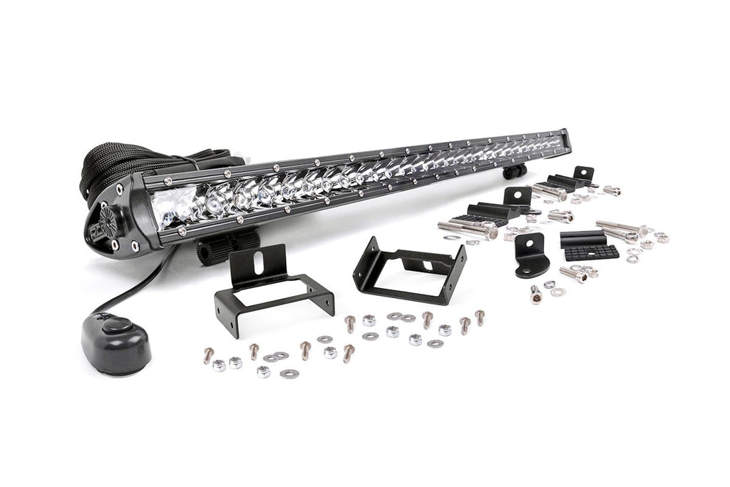 LED Light Kit | Grill Mount | 30" Chrome Single Row | Ford F-250/F-350 Super Duty (11-16)