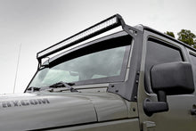 Load image into Gallery viewer, LED Light Mounts | Upper Windshield | 50" | Jeep Wrangler JK  (07-18)