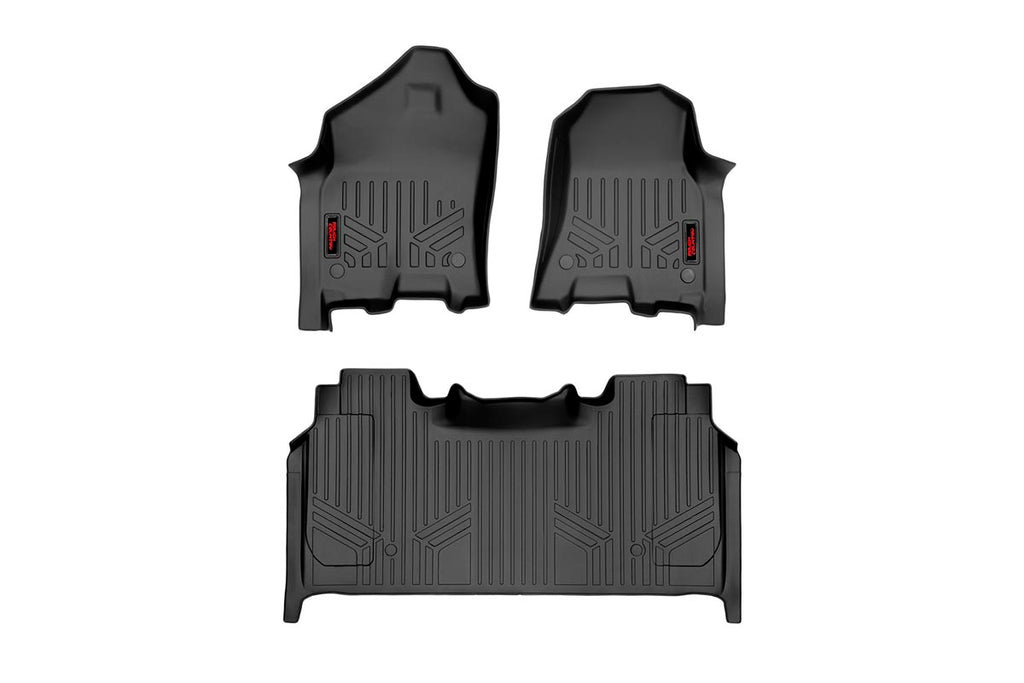 Floor Mats | FR & RR | RR Storage| Crew | Ram 1500 2WD/4WD (19-24)