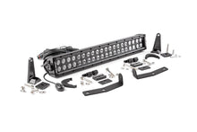 Load image into Gallery viewer, LED Light Kit | Bumper Mount | 20" Black Dual Row | Nissan Titan XD (16-23)