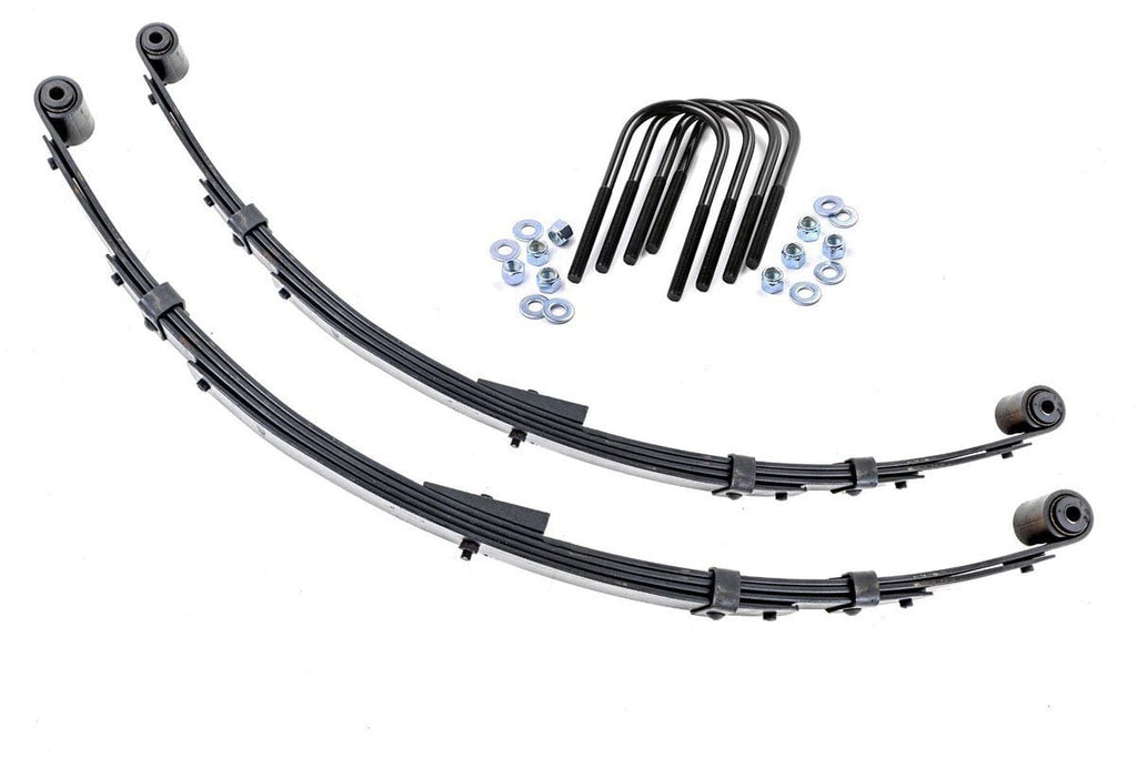 Rear Leaf Springs | 4" Lift | Pair | Jeep Wrangler YJ 4WD (87-95)