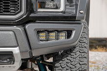 Load image into Gallery viewer, LED Light Kit | Fog Mount | Triple 2" Black Pair | Ford Raptor (17-20)
