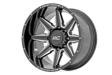 Load image into Gallery viewer, Rough Country 91M Series Wheel | One-Piece | Gloss Black | 22x12 | 8x170 | -44mm