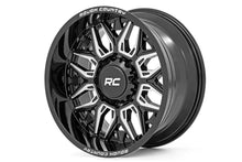 Load image into Gallery viewer, Rough Country 86 Series Wheel | One-Piece | Gloss Black | 22x10 | 6x5.5 | -25mm