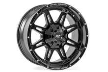 Load image into Gallery viewer, Rough Country 94 Series Wheel | One-Piece | Matte Black | 20x9 | 5x5/5x4.5 | -12mm