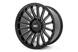 Rough Country 97 Series Wheel | One-Piece | Gloss Black | 17x9 | 5x4.5 | -12mm