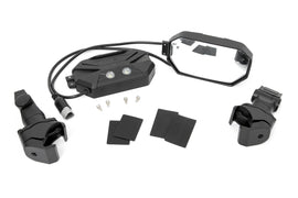 UTV Aluminum Side Mirrors w/Turn Signal (Pro-Fit Cages | Universal)