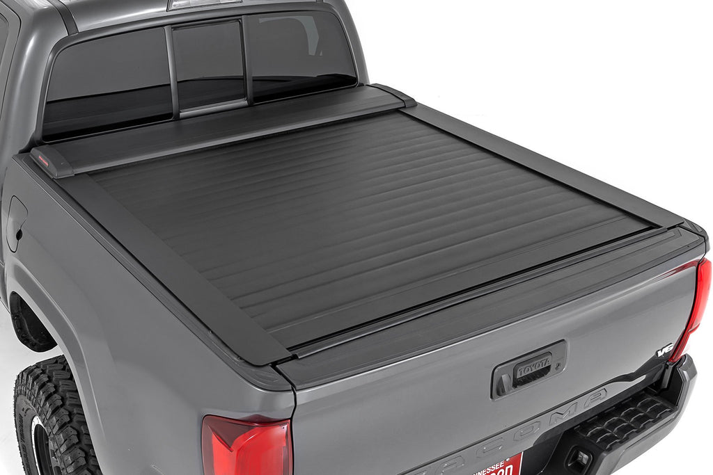 Retractable Bed Cover | 5' Bed | Double Cab | Toyota Tacoma (16-23)