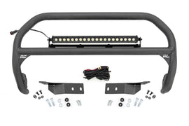 Nudge Bar | 20 Inch BLK DRL Single Row LED | Toyota Tundra (07-21)