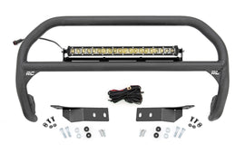 Nudge Bar | 20 Inch Chrome Single Row LED | Toyota Tundra (07-21)