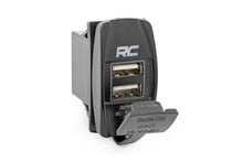 Load image into Gallery viewer, USB Switch Insert | 2x1 with Logo | Blue Back Light