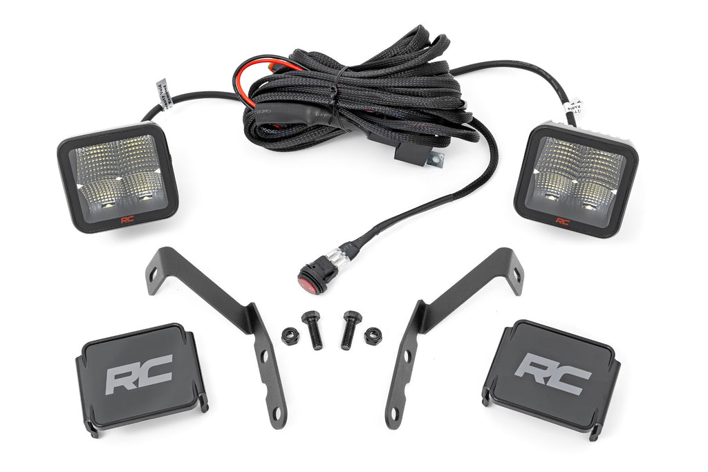 LED Light | Ditch Mount | 2" Spectrum Pair | Spot | Chevy 1500 & Chevy/GMC 2500HD/3500HD (07-14)